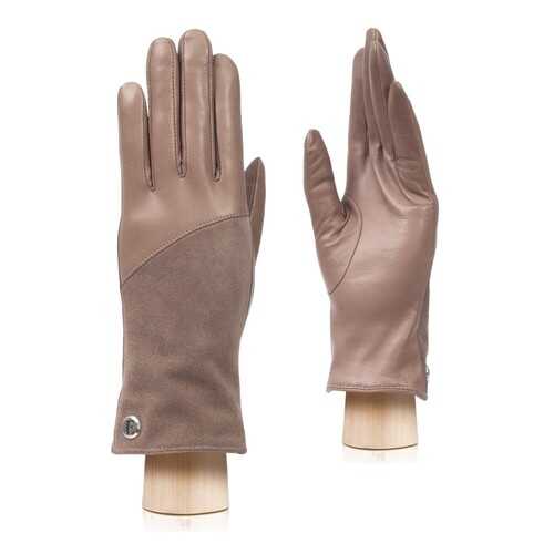 Перчатки женские Eleganzza IS01333 коричневые 7.5 в Бифри