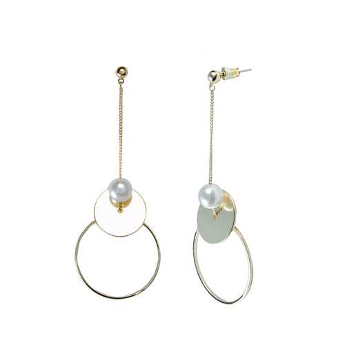 Серьги Corona style B005E1109990K007-GOLD в Бифри