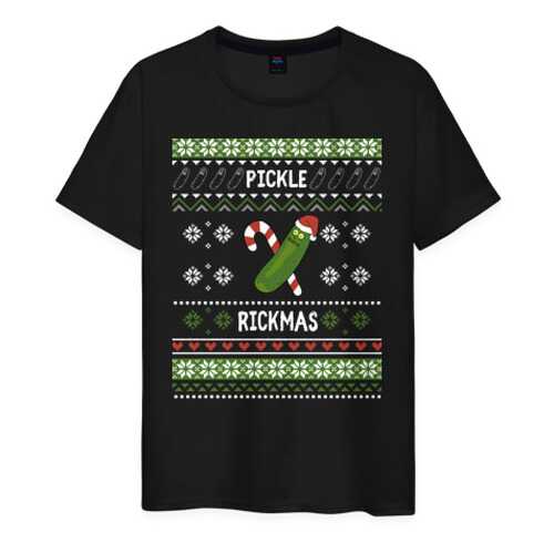 Футболка мужская ВсеМайки 1970491 черная XXXL в Бифри