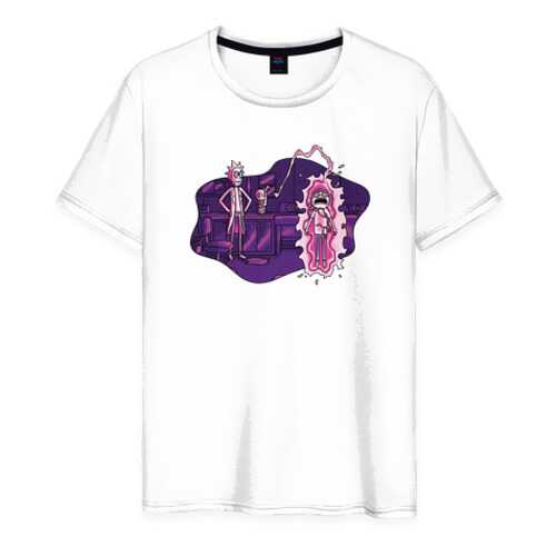 Футболка мужская ВсеМайки 2460881 белая XL в Бифри