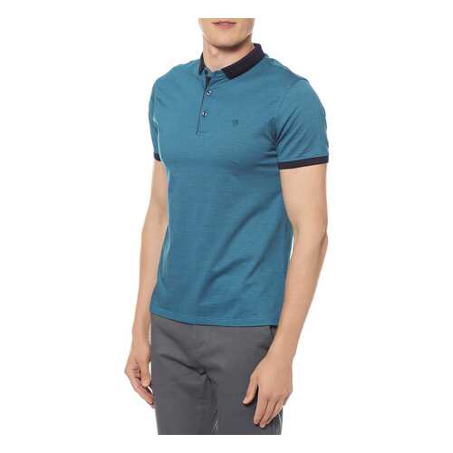 Поло мужское La Biali 9692/119-2 синее 2XL в Бифри