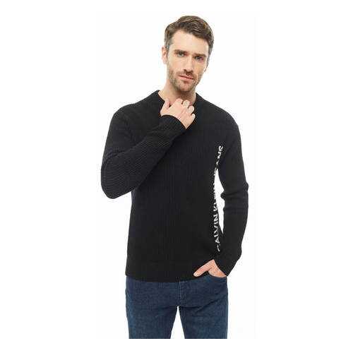 Джемпер мужской Calvin Klein Jeans J30J3.13164.BAE0 черный XL в Бифри