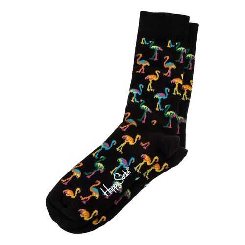 Носки мужские Happy Socks FMN01 9300 черные 41-46 EU в Бифри