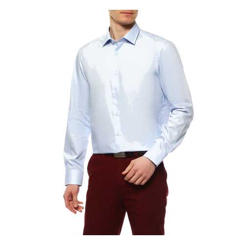 Рубашка мужская BOSS BLACK 50410524 голубая 39 DE в Бифри