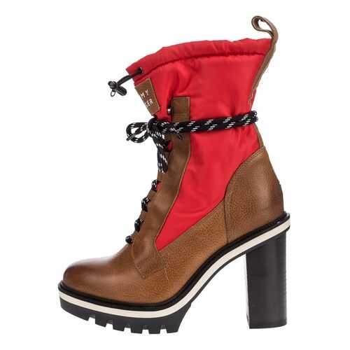 Ботинки женские Tommy Hilfiger FW0FW04345 681 коричневые 38 RU в Бифри