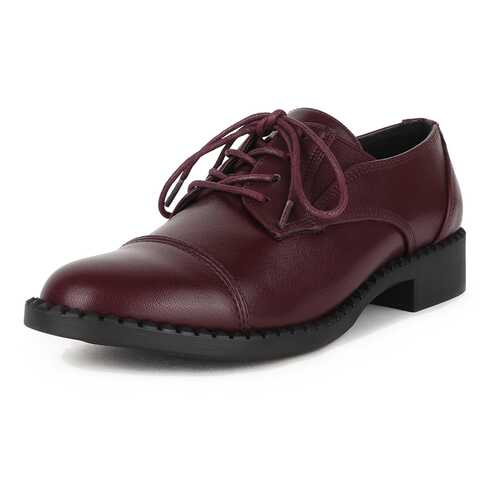 Полуботинки женские T.Taccardi K0490LC-3A бордовые 39 RU в Бифри