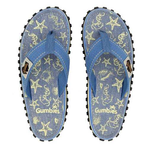 Шлепанцы женские Gumbies Islander Canvas Sea Shells 2020 (37) в Бифри