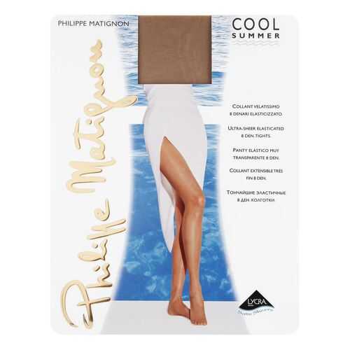 Колготки Philippe Matignon COOL SUMMER 8 / The (Чай) / 4 (L) в Бифри