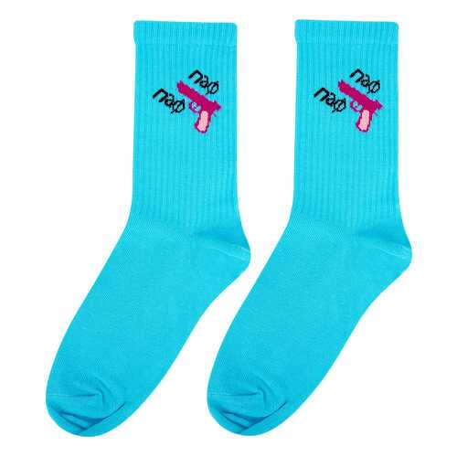 Носки женские Kawaii Factory Пистолеты голубые 35-39 в Бифри