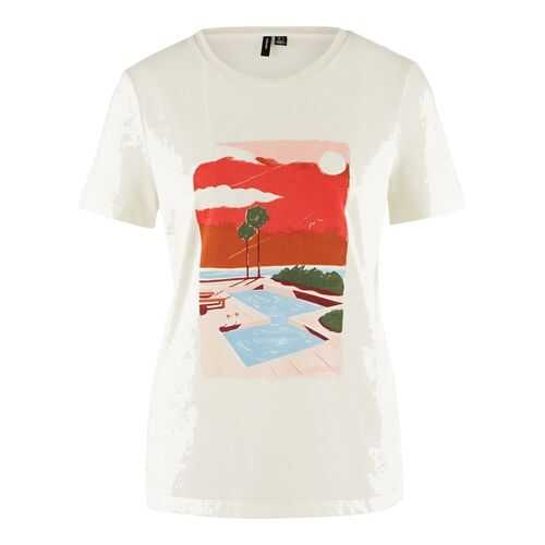 Футболка женская Vero Moda 10232059 белая M в Бифри