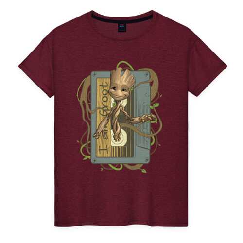 Футболка женская ВсеМайки 2166493 красная XXXL в Бифри