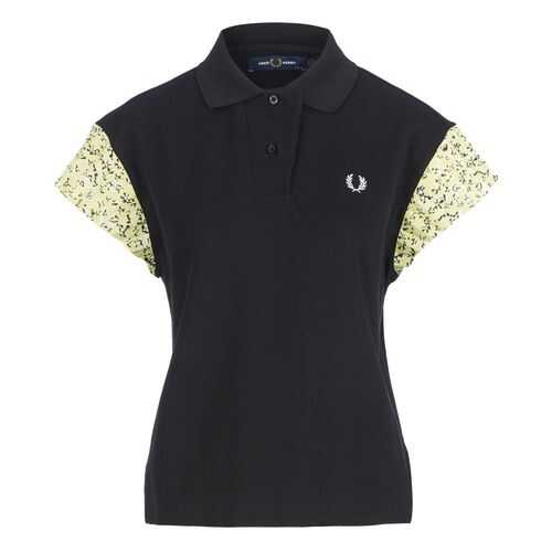 Поло женское Fred Perry G8106 102 черные 6 UK в Бифри