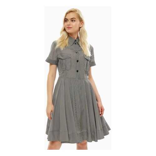 Платье женское Calvin Klein K20K200750 957 черное/белое 40 US в Бифри